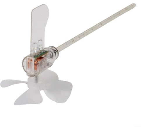 Jotekonoby Small Wind Turbine Model Educational Teaching Aid 360 Degree Rotating Mini Wind Power Generator Renewable Energy Science Kit DIY Windmill Project