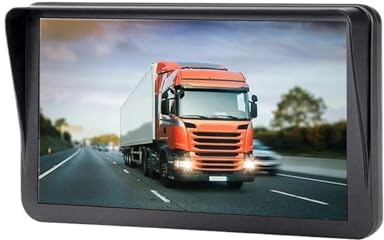 Navegador GPS for camión y Coche con Pantalla Grande de 9 Pulgadas, 256M, 8GB, BT Wince AVIN, transmisor FM Manos Libres(with Bluetooth)