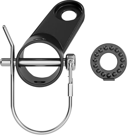 Titanker Upgraded Bike Trailer Hitch for Schwinn, Bike Trailer Coupler Bike Trailer Attachment for Instep, Bike Trailers Adapter for Cargo Trailer (1 PC-Black)