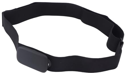 Brrnoo Fascia Toracica per Cardiofrequenzimetro, Monitoraggio Accurato della Frequenza Cardiaca, Consumo Calorico, Cinghia Regolabile, Impermeabile per Corsa, Ciclismo, Yoga, IP67