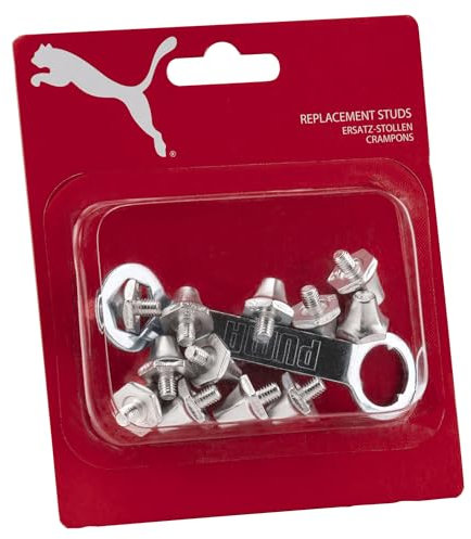 PUMA Herren Football Studs 11/13 Mm Sneaker, Grau, Einheitsgröße EU