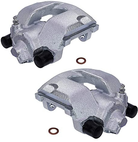 ATEC GERMANY 2x Pinza de freno trasera izquierda y derecha sin soporte, compatible con BMW Serie 3 (E46), Z4 Coupe (E86), Z4 Roadster (E85), MG MG ZT, MG ZT- T