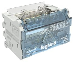 400401 Legrand Répartiteur Modulaire Bipolaire 100a 4 Modules 6 Départs