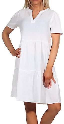 ONLTHYRA Life SS V-Neck Dress WVN CS