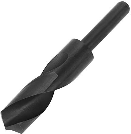 Metallbohrer für Stahl, 4241 Schnellarbeitsstahlbohrer Bohrer für Gehärteten Stahl 1/2 Gerader Schaft HSS-Spiralbohrer 25 Mm