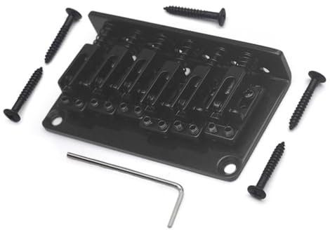 E-Bass, feste Brücke, 6 Saiten, Doppelk, professionelles Basszubehör, feste Brücke, Bassgitarre, Teil für Gitarre