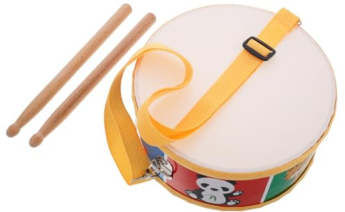 INOOMP Impostato tamburo a percussione per Snare Drum Drumsticks per tamburo della banda musicale banda musicale di rullanti pu