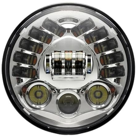 Awqmx Motorrad scheinwerfer Für R9T Für R1200 2014-2022 7Inch Scheinwerfer Projektor Lampe Motorrad Zubehör Frontscheinwerfer(Turn Signal Style2)