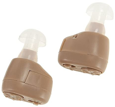 Mini In-Ear Digital Sound Amplifiers (Pair) - Ultra-Compact, Lightweight, Discreet Audio Enhancers with Digital Volume Control & Long Battery Life