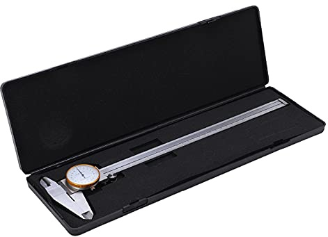 aqxreight 0-300 Mm Vernier Bromsok med Klar Urtavla Stål Handhållet Mätlinjalverktyg 0 02 Mm Förhindrar Slitage Av Loc Dial Bromsok.