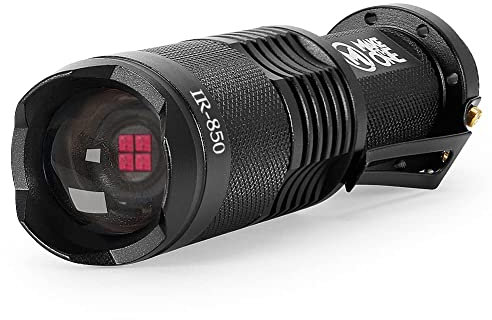 Infrarot Taschenlampe IR Nachtsicht Lampe Zoomable 5W 4 Chips 850nm Jagd Torch mit 18650 wiederaufladbare akku zur Nachtsichtgerät