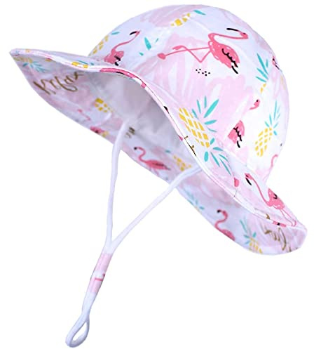 Malaxlx Unisex Baby Kleinkind Kinder Sonnenhut Fischerhut Sommerhut für Mädchen Jungen