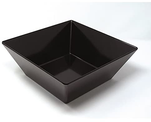 Di Canio Store QUADRATA NERA CM.18X18 100% MELAMINA BOWL - E206505BK00