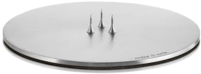 ester & erik Candle Plate medium, 1 Stück, Silver, Matt