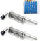 2 Pieza Resorte Pasador Cerradura, Pestillo Muelle Puerta, Pestillo de Muelle 304 Acero Inoxidable, Pestillo con resorte, para puertas de garaje, portones o cancelas 10x128mm