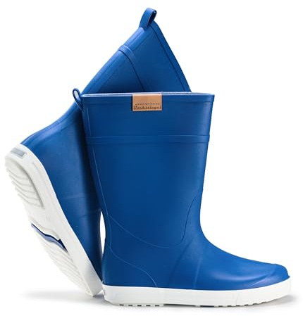 Ultrapower Unisex Gummistiefel | Regenstiefel aus dem Material Gummi l | Gummihalbstiefel | Matschstiefel Halbhoch | Brushed Design | Größen 36-47