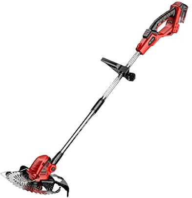 Tagliaerba Cordless, Tagliaerba Ricaricabile for Uso Domestico, Diserbatrice Elettrica for Esterni, Attrezzatura for la Pulizia Multifunzionale for Giardinaggio for Rasaerba da Giardino, Tagliabordi/1