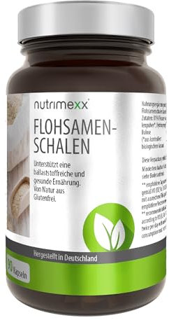 Nutrimexx Bucce di semi di psillio per una dieta ricca di fibre 90 capsule