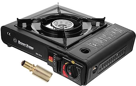 Abaodam 1ensemble Réchaud à Portable Cassette Cuisine Extérieure Barbecue Et Camping Et Léger Pour Randonnée Et Pique-