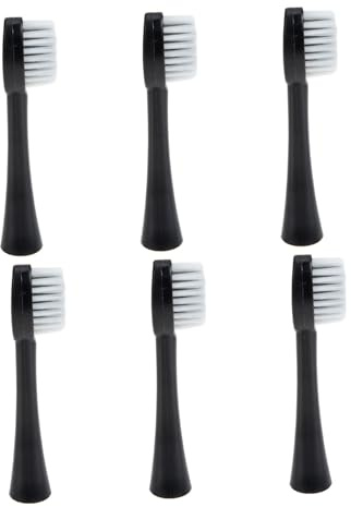 Ipetboom Aufsteckbürsten Modell 2 für Elektrische Zahnbürste 6 Stück Packung Weich Kompatibel mit X.q.m.q X-3 Effektive Zahnpflege und Wasserfest
