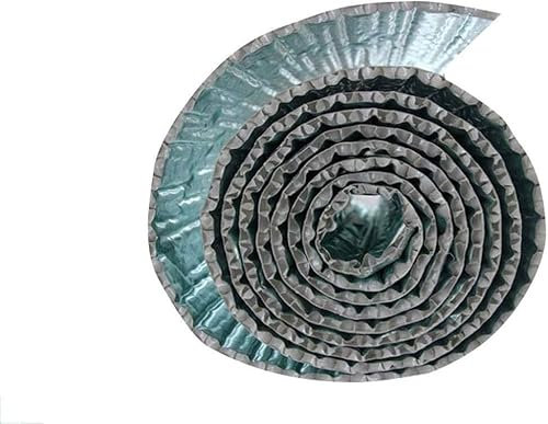 Panneaux d'isolation en feuille d'aluminium pour radiateur – Kit réfléchissant à double bulle pour l'efficacité énergétique – Réflecteur de chaleur pour radiateur de 1 x 20 m pour réchauffer n'importe