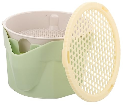 Luxshiny Pot De Plantation à Chat Hydroponique sans Bac Léger Et Respirant avec Plateau Amovible Pratique pour Germination Intérieure Et Extérieure