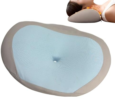 Générique Oreiller Cervical,Oreiller de Sommeil pour Dormeurs sur Le Côté | Coussin Orthopédique pour Adultes Conducteurs Dormeurs sur Le Ventre Repos Quotidien Voyage Sieste Lecture au Lit