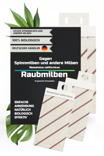 Raubmilben gegen Thrips, Spinnmilben, Weiße Fliege und weitere Schädlinge (200, Californicus gegen Spinnmilbe)