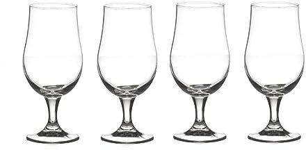 ATMOSPHERA CREATEUR D'INTERIEUR Lot de 4 Verres à bière sur Pied 37cl