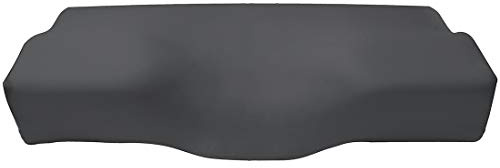 Cozysilk Seidenkissenbezug für orthopädisches Schlafkissen, reine Maulbeerseide, Kissenbezug für ergonomisches Halswirbelkissen, Bezug für Kontur-Memory-Schaum-Kissen (schwarz, Schmetterlingsform, 61