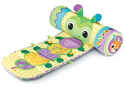 VTech - Rouleau d'Éveil Musical 3 en 1, Coussin de Jeu Sensoriel et Évolutif, Jouet d'Activité et de Développement, Hochet, Miroir et Anneau de Dentition, Cadeau Bébé Dès 3 Mois - Contenu en Français
