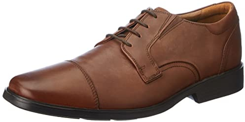 Clarks Clarkslite Cap Mens Tan Leather, 9