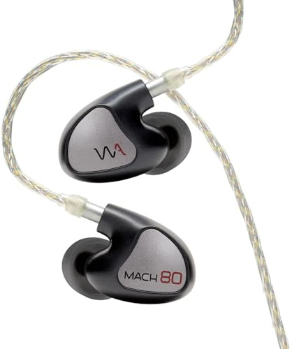 Westone Audio - Mach 80 Universal IEM Wired Earbuds - 8 Balanced Armature Professional Musician in Ear Monitor Earphones with Linum® ESTRON ULTRABaX™ Cable