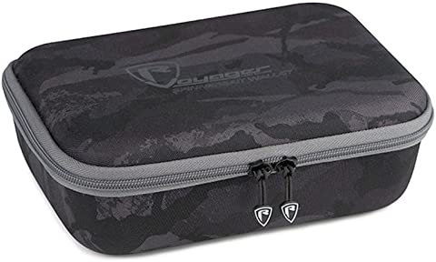 Fox Rage Camo Voyager Hard Spinnerbait Wallet 8,5x26x20cm - Tasche für Spinnköder, Ködertasche für Spinner, Angeltasche