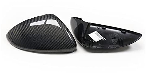 Für VW Für Golf 7 MK7 R Für Gti Für Golf 6 Für GTI R20 Für Golf 5 Ersetzen Sie Die Rückspiegelabdeckung Aus Kohlefaser Spiegelkappen Seitenspiegelkappe (Farbe : Mk7 real carbon)