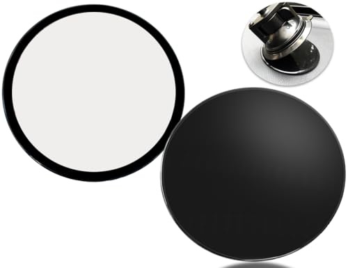 Lot de 2 disques de montage adhésifs de 95 mm pour tableau de bord, disque de montage universel à ventouse de 9,5 cm pour fixation sur pare-brise, GPS, tablette, support de téléphone de voiture avec