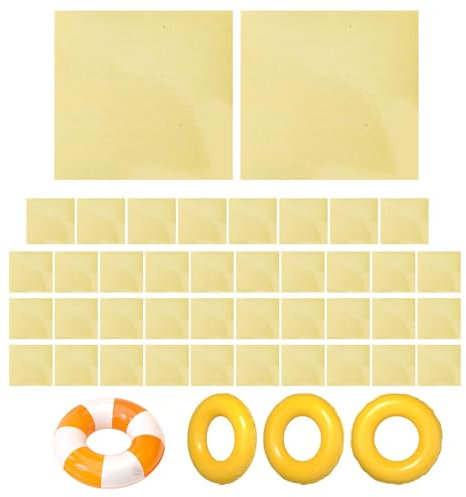 Yorajuy Luftmatratzen-Reparaturset, Floß-Patchset | Selbstklebender Schwimmring-Reparaturflicken,Aufblasbares Flicken-Reparaturset, wasserdichtes Pool-Reparaturband, Flicken für Luftmatratze,