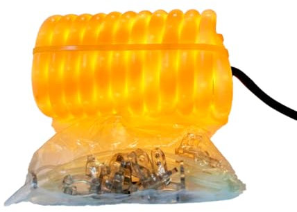 Cereria Di Giorgio Tubo Luminoso Natalizio - 3 Metri - Luce calda - Esterno e Interno