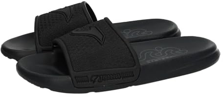Joma SISLLS2501 Chanclas de Pala Mujer en Negro con Ajuste cómodo y Suela Acolchada Multiusos Mujer Sandalias