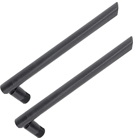 MasYosh Antena WiFi de Banda Dual, 2.4G 5.8g 10dbi Antena Direccional de Alta Ganancia de Alta Ganancia con Interfaz Masculina SMA, para Máquinas Expendedoras de Enrutadores LTE gsm 2G