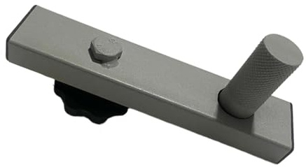 predolo Verstellblock für Heimtrainer-Sattel, Heimtrainer-Sattel-Schieber, Ersatzteile für Indoor Cycling Bike, Eisengrau