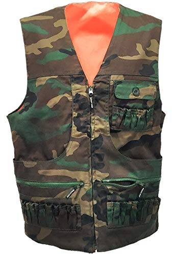 fratelliditalia.org Gilet smanicato abbigliamento caccia double face cartuccera uomo Colore Mimetico Taglia XXL