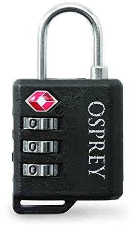 Osprey Padlock Black O/S