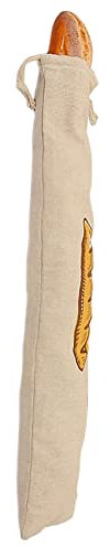 Sacs à pain en lin | Sacs à pain en tissu avec serrage | Sacs rangement pour pain faits maison pour boulangers, cadeaux pendaison crémaillère Dirfuny