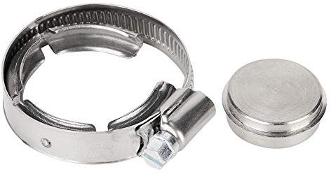 Dioche EGR Blanking Plate, EGR Clamp, CNC Exhaust Gas Recirculation Valve Blanking Plate Plug Clamp Fit for Megane 1.9 TDI
