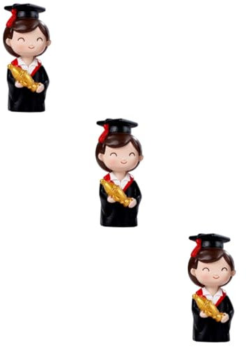 SAFIGLE 3 Stücke Cartoon Arzt Puppe Kuchen Schmuck Graduation Party Versorgung Kuchen Verschönerung