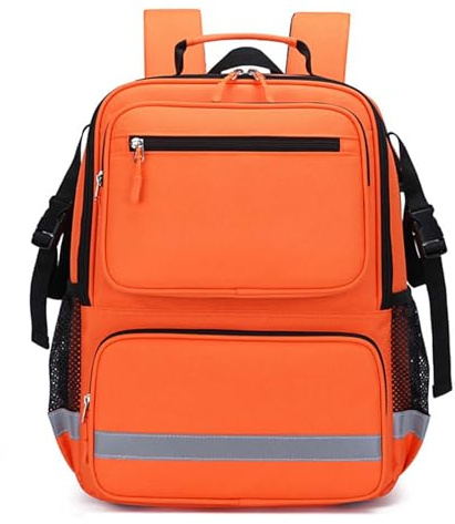 Cubstone Rollstuhltasche Hinten,Elektromobil Rucksack mit Reflektierendem Streifen,Leichte Tragende Aufbewahrungstasche,Geschenk Für Rollstuhlfahrer-Wasserdichtes-Große Kapazität(B)