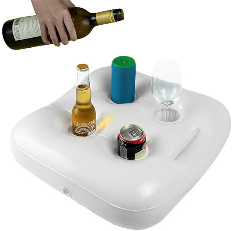 Floating Drink Holder, Pool Drink Holder Floats, Pool&Hot Tub Accessories, Upgraded Design For Pool Fun, Party, Hot Tub, For Home, Car, Bath, Park, Travel, Indoor, Outdoor