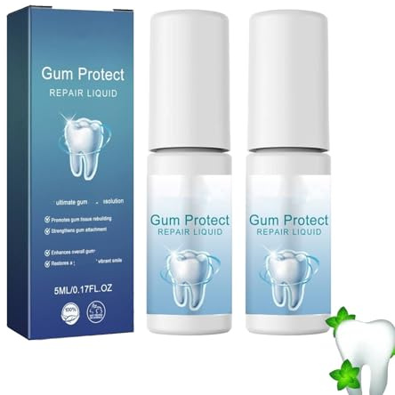 Teeth Whitening Pen, Teeth Repair Gel, Zahnfleisch Therapie Gel, Intensive Fleckenentfernung Zähne Reduzieren Vergilbung, Reparatur Von Zahnfleischrezessionen, Protect Gums and Oral Care (2)