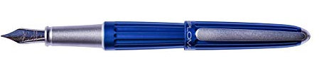 Diplomat D40306028 Aero Blue Füllfederhalter mit Breitfeder Blau, 1 Stück (1er Pack)